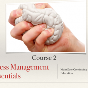 Hand grasping stress ball shaped like brain